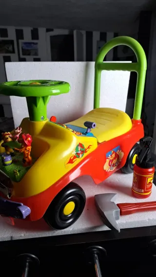 Cavalcabile per bambini winnie the pooh pompiere