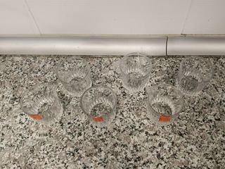 6 Vasos Chupito Bormioli Rocco Cristal Italia