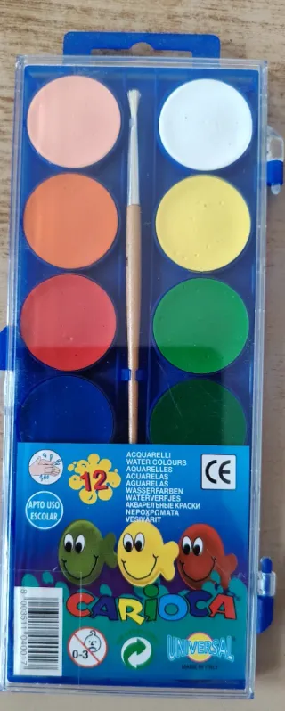 LOTE 8 Cajas de 12 Lápices 10 bolígrafos corrector