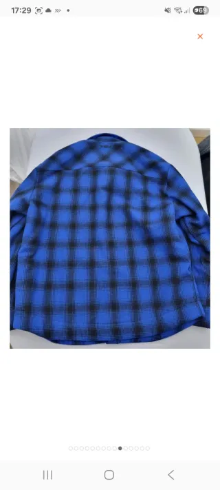 Sobrecamisa The Kooples cuadros azul y negro