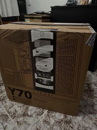 Caja ATX Hyte Y70 Touch Blanca/Negra