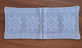 Set 3 centrini uncinetto fatti a mano