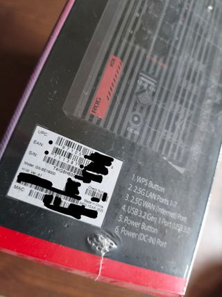 Router ROG STRIX GS-BE18000 WiFi 7 Nuevo