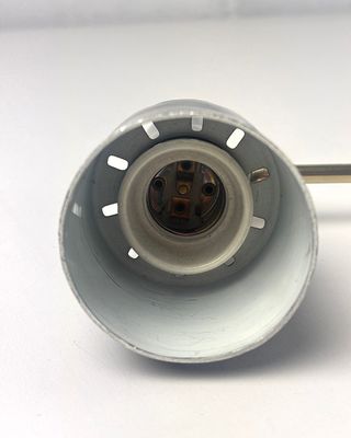 Applique Stilnovo ottone e nero anni '50