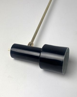 Applique Stilnovo ottone e nero anni '50