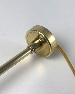 Applique Stilnovo ottone e nero anni '50