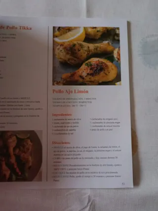 Libro recetas airfraier