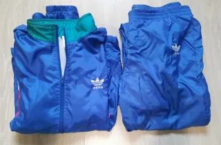 Chándal Adidas Vintage 90s Azul Eléctric Talla M/L