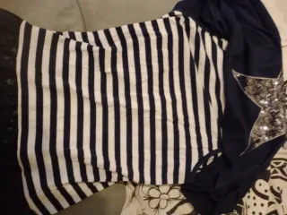 Vestito bambina con stella paillettes