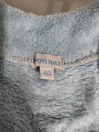 Pijama entero azul niño