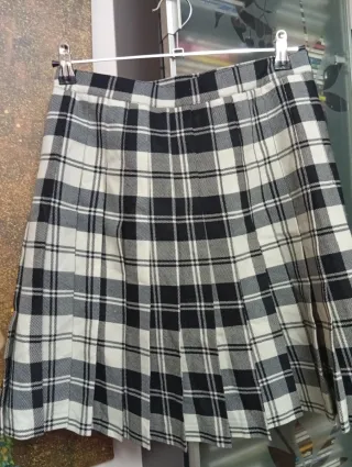 Falda cuadros escocesa