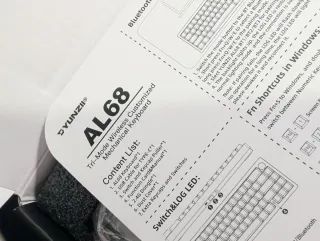 YUNZII AL68 Teclado Mecánico 60% Inalámbrico