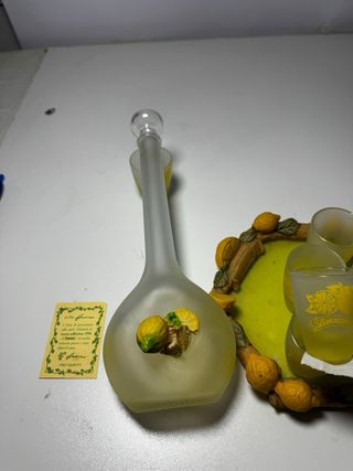 Set Limoncello Bicchieri e bottiglia