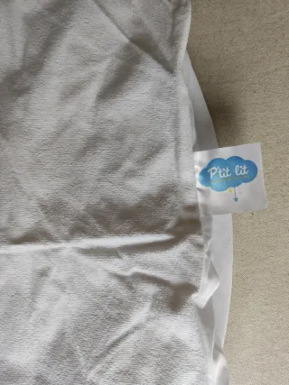 Dos fundas protectoras colchón: cuna y mini cuna