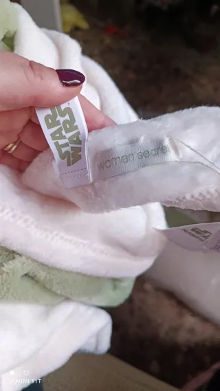 Manta Capa Star Wars Bebé Yoda De woman secret