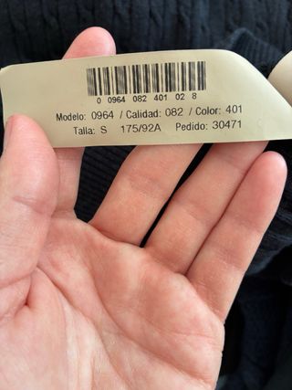 Jersey hombre Massimo Dutti Algodón y Cachemira