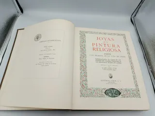 ANTIGUOS ALBUNES "JOYAS DE LA PINTURA RELIGIOSA"