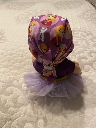 Muñeca Jugueterapia Morada Tutú