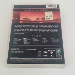 Law & Order Unità Vittime Speciali Stagione 1 DVD