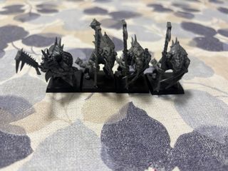 Warhammer, hombres lagarto: Guardias del templo.