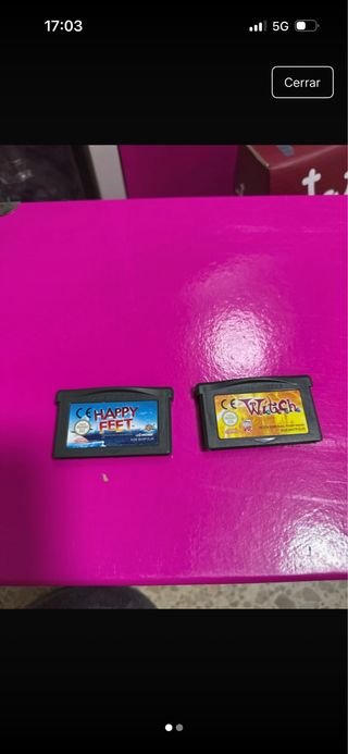 Pack 2 Juegos Game Boy Advance