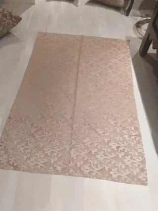 7 cojines rellenos..cortinas mantel