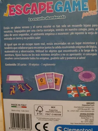 Escape Game Pocket: La escuela abandonada