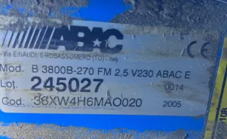 Compresor industrial ABAC HP 2.5