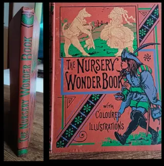 The nursery wonder book. Libro antiguo inglés