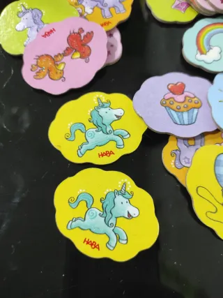 Haba Unicornio Destello Memo Mágico Juego