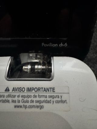Portátil HP Pavilion dv6 Blanco