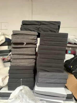 Colchón Plegable 90x195x10cm Viscoelástico NUEVO