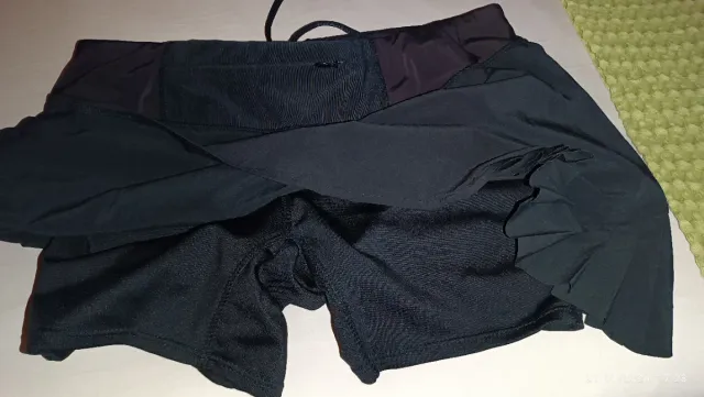 Falda pantalón deportiva Kalenji negra