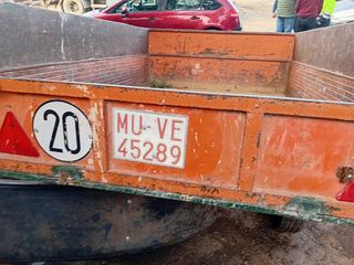 Remolque matriculado para tractor/motocultor