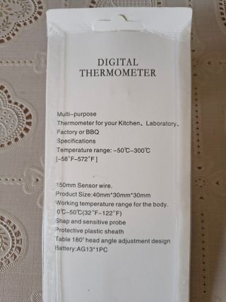 Termometro Digitale Multiuso Thermo TA-288