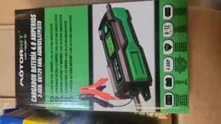 Cargador Batería MotorKit 4.0A 6V/12V