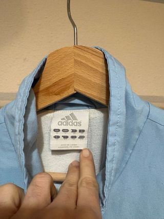 Chaqueta deportiva Adidas mujer azul
