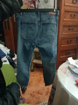 Pantalones vaqueros azules