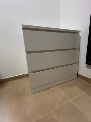 Cómoda Malm Ikea Blanca