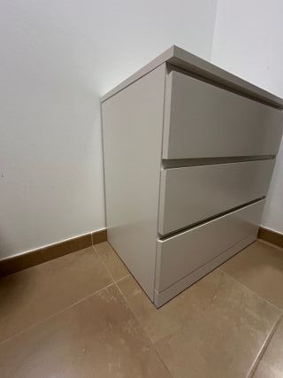 Cómoda Malm Ikea Blanca