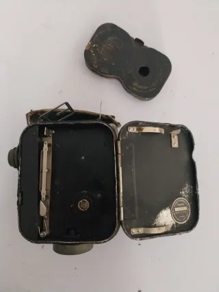 Cámara Pathé Motor Años 30 + Estuche