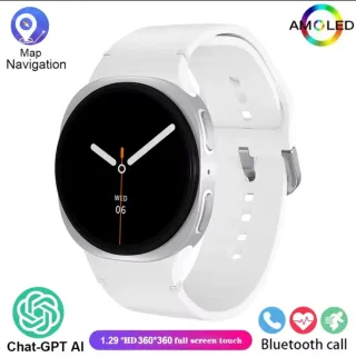 Smartwatch GT8 Mini Plata/Blanco