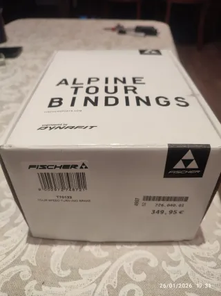 Fijaciones Esquí Travesía Fischer Speed Turn