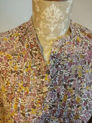 Blusa niña floral talla 13-14