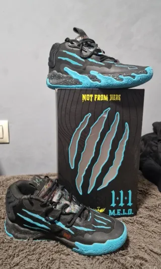 Puma MB.01 Not From Here T38,5 Negro Turquesa