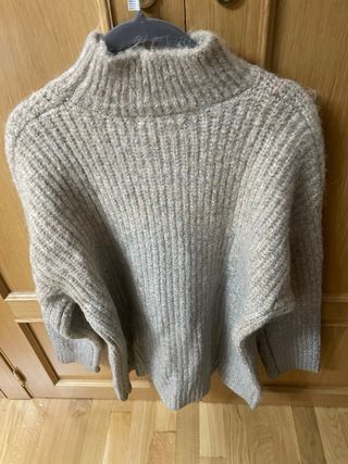 Jersey Zara Lana Beige/Gris