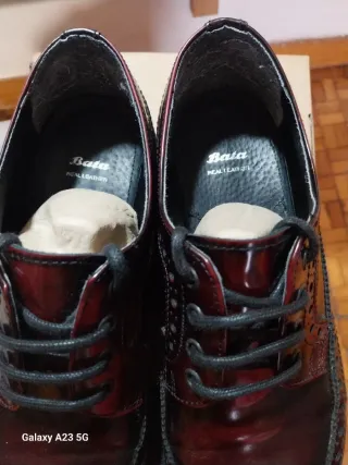 Scarpe uomo Bata bordeaux