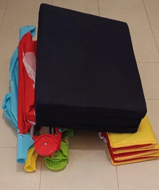 Cuna y colchón de Viaje Plegable