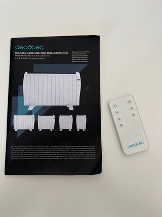 Estufa Cecotec bajo consumo. HASTA EL 29 DE ENERO.