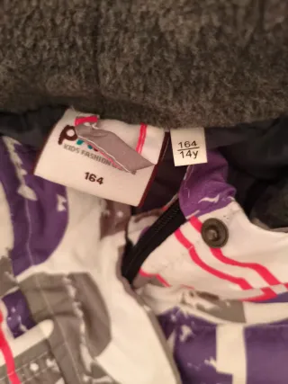 Traje de Nieve Infantil hasta 14 años